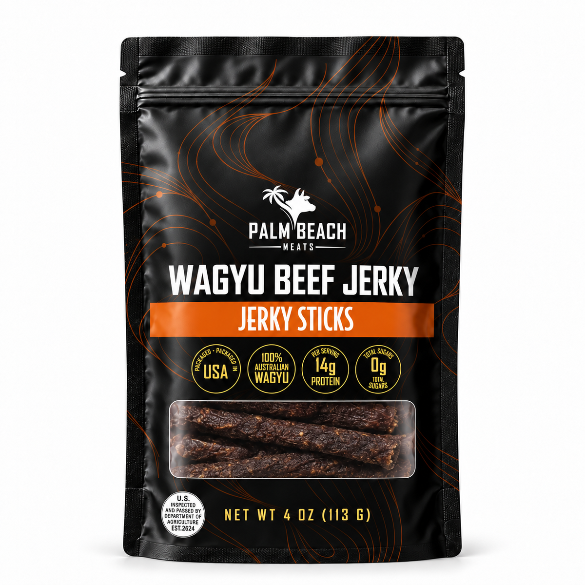 Wagyu Jerky Sticks Case